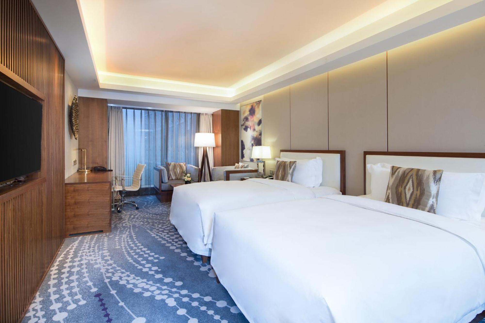 Intercontinental Jinan City Center By Ihg Buitenkant foto
