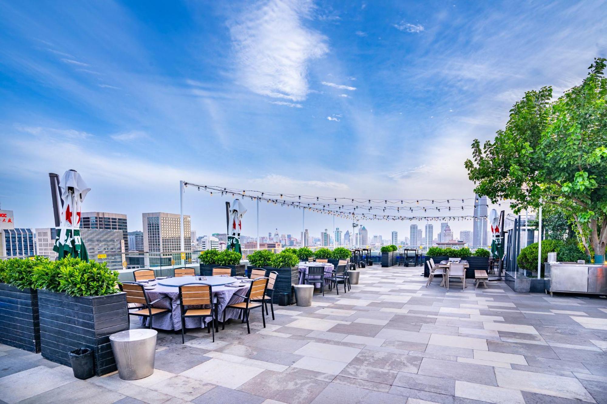 Intercontinental Jinan City Center By Ihg Buitenkant foto