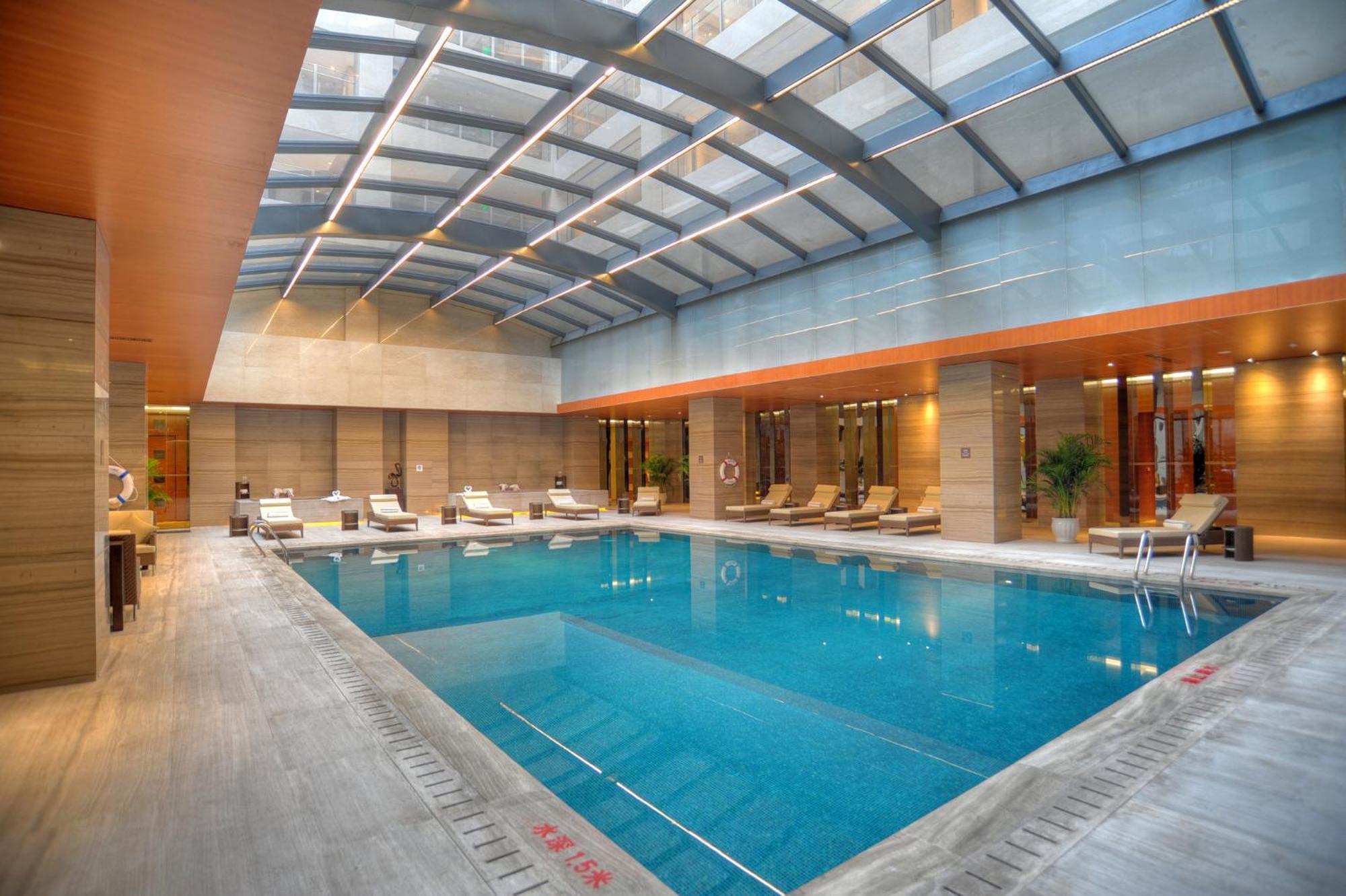 Intercontinental Jinan City Center By Ihg Buitenkant foto