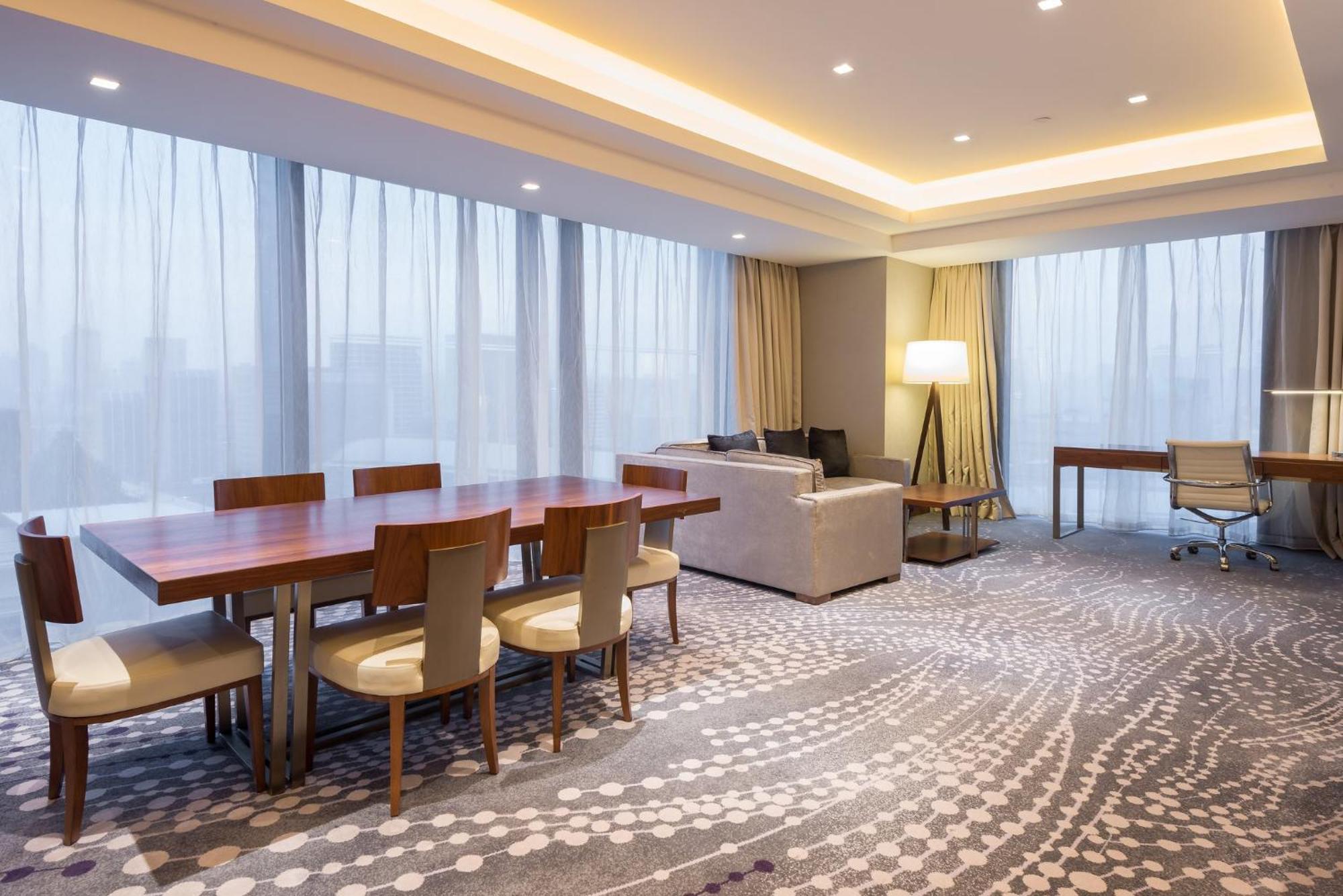 Intercontinental Jinan City Center By Ihg Buitenkant foto