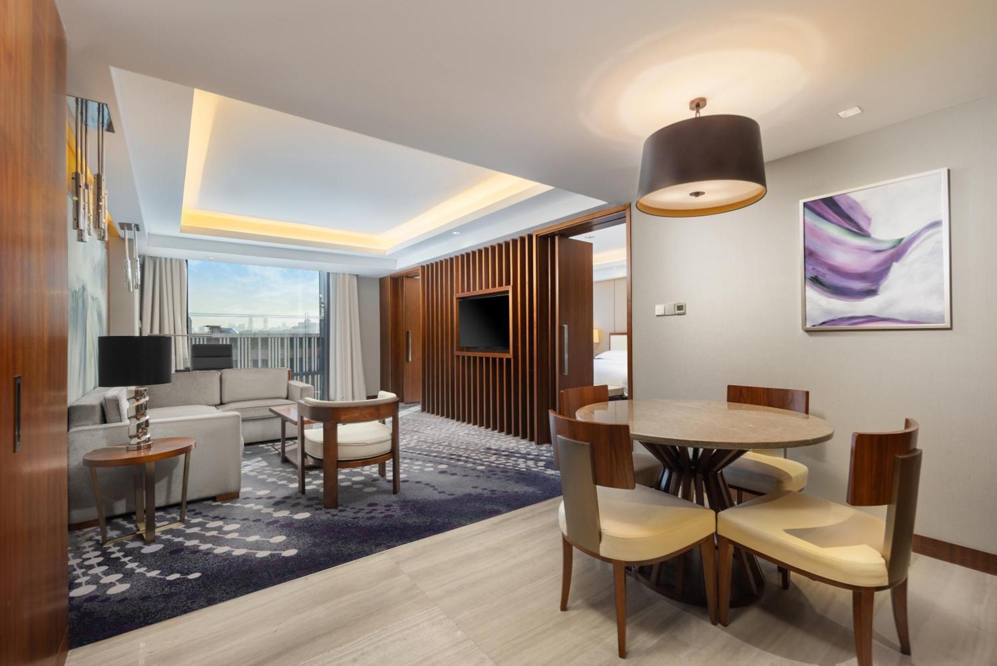 Intercontinental Jinan City Center By Ihg Buitenkant foto
