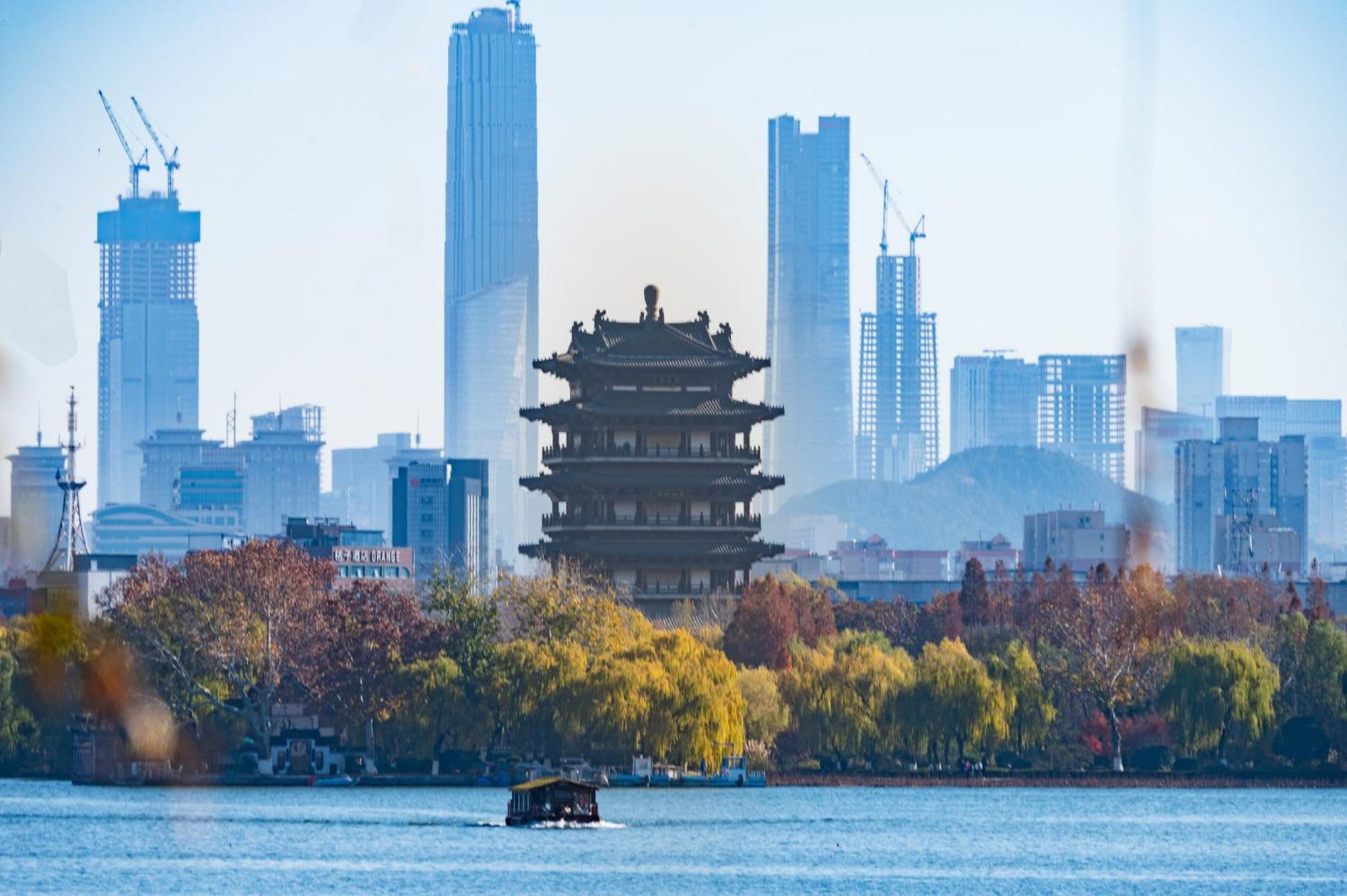 Intercontinental Jinan City Center By Ihg Buitenkant foto