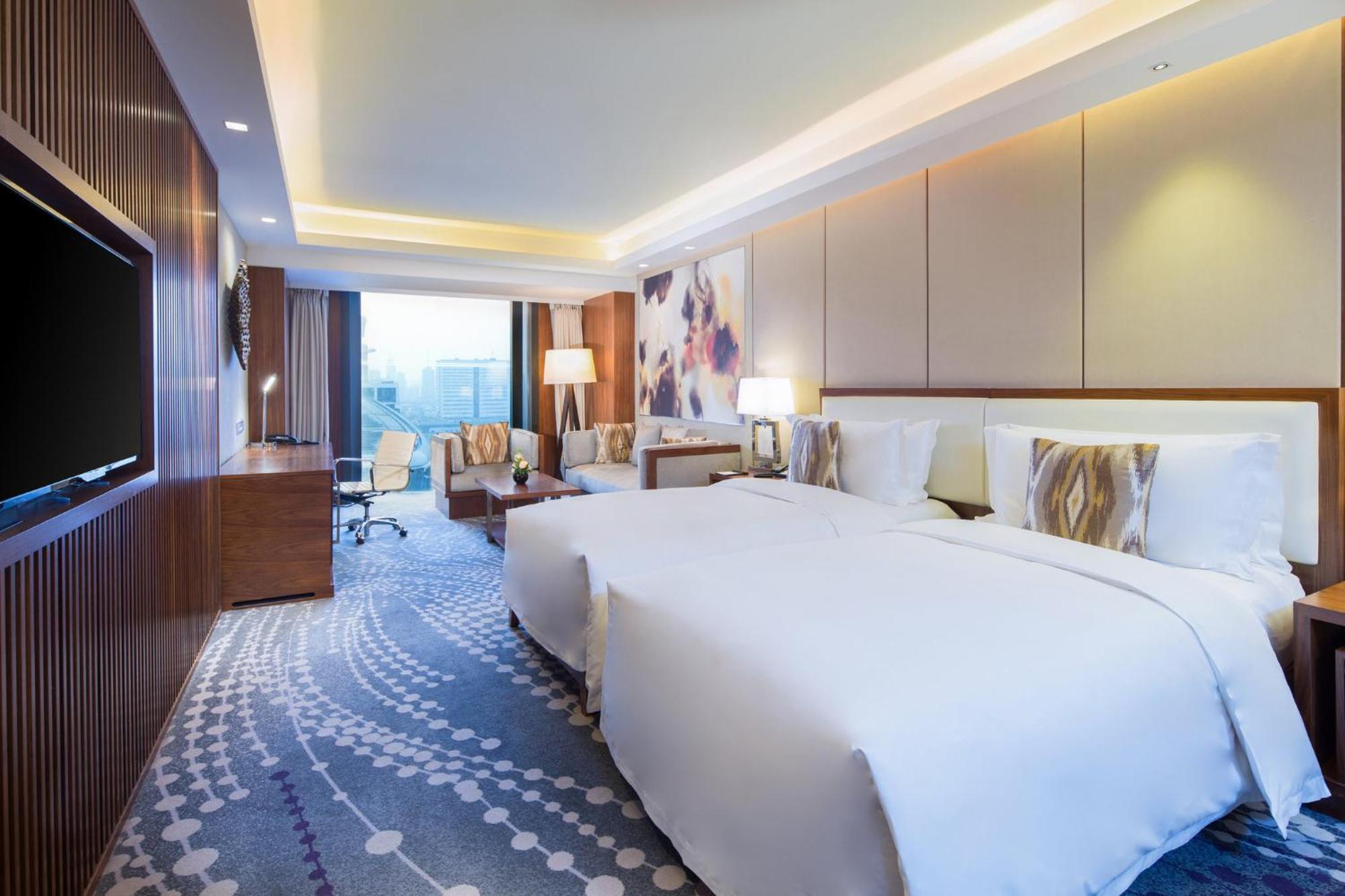 Intercontinental Jinan City Center By Ihg Buitenkant foto